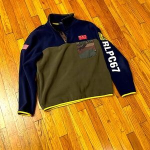 Polo by Ralph Lauren Quarter Zip/Button Pull Over